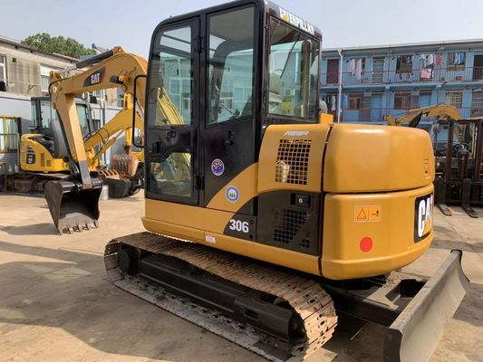 China 0.3m3 Eimer 5800kg Caterpillar 306D benutzte Kettenbagger fournisseur