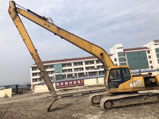 600mm Schuh-Größe 21M Long Boom Hyundai R210-5D benutzte Bagger Machine fournisseur