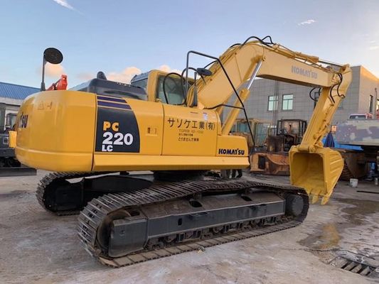 Maschine PC220-8 benutzte 2018-jährige SAA6D107E-1 134 Kilowatt KOMATSU-Bagger fournisseur