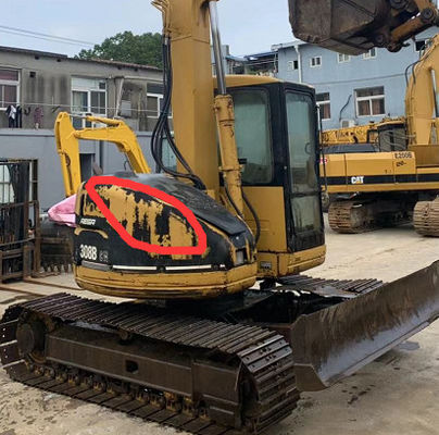 11.3rpm Abstufbarkeit Japan Hochleistungs-308B verwendete CAT Excavator fournisseur