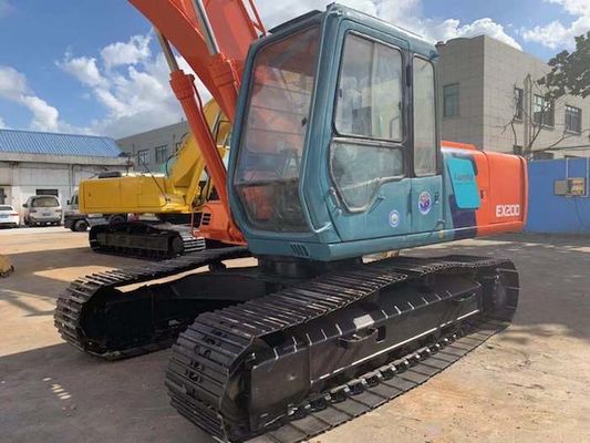 Arbeitsstunden 4074h 0.8cbm EX200-3 benutzten Hitachi-Bagger fournisseur