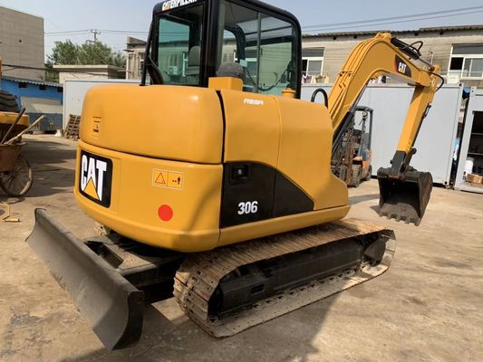 0.3m3 Eimer 5800kg Caterpillar 306D benutzte Kettenbagger fournisseur
