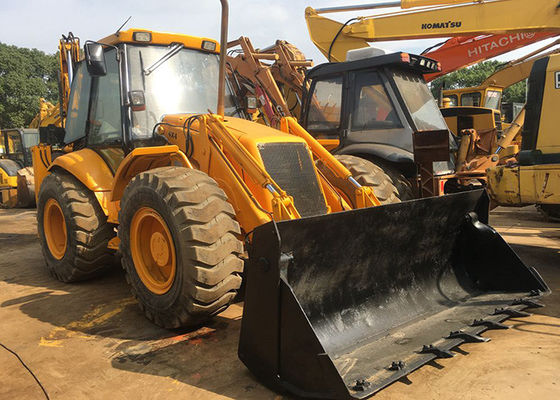 Arbeitsstunden 1800h 2014-jähriger Rad-Lader JCB 4CX zweites Hand fournisseur