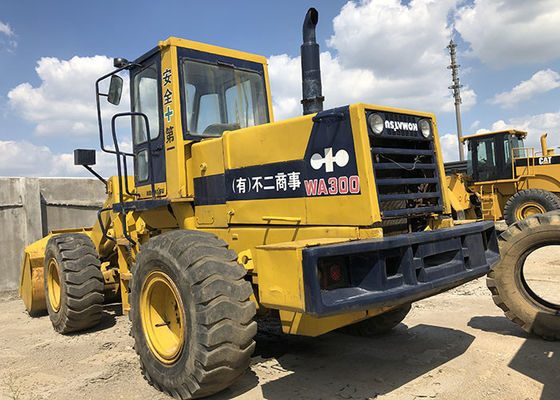 Verschiebung 5.9L KOMATSU WA300 Front Used Wheel Loader fournisseur
