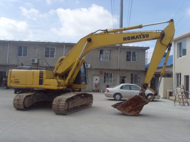 20 lange Strecke benutzte der Tonnen-0.8cbm des Eimer-PC200-6 KOMATSU-Bagger 1