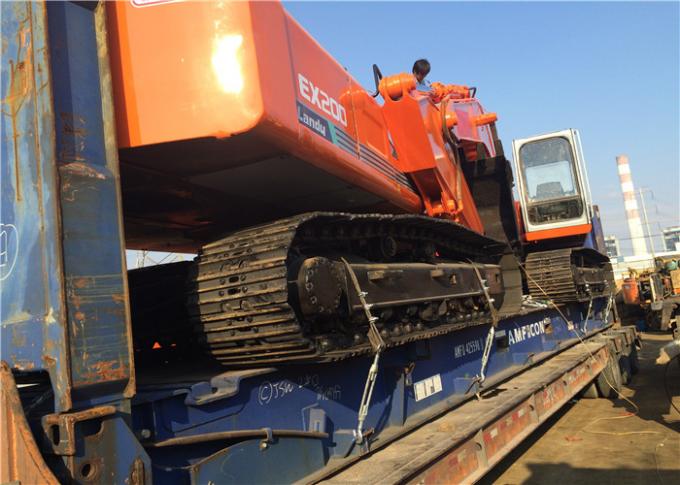 92% Uc 6 Zylinder JAPAN EX200-1 Hitachi benutzten Bagger 1