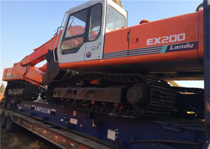 92% Uc 6 Zylinder JAPAN EX200-1 Hitachi benutzten Bagger 0