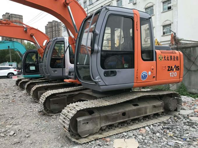 2013-jährige 12 Tonne ZX120 der Schuh-Größen-600mm benutzte Hitachi-Bagger 1