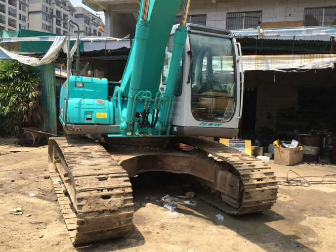 Benutzter Kobelco Bagger der SK200-6 Arbeitsstunde-3798h 0.7m3 Eimer 0