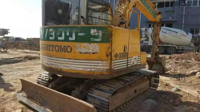 Bagger Second Hand des Schuh-7285h der Größen-400mm Sumitomo S160 1