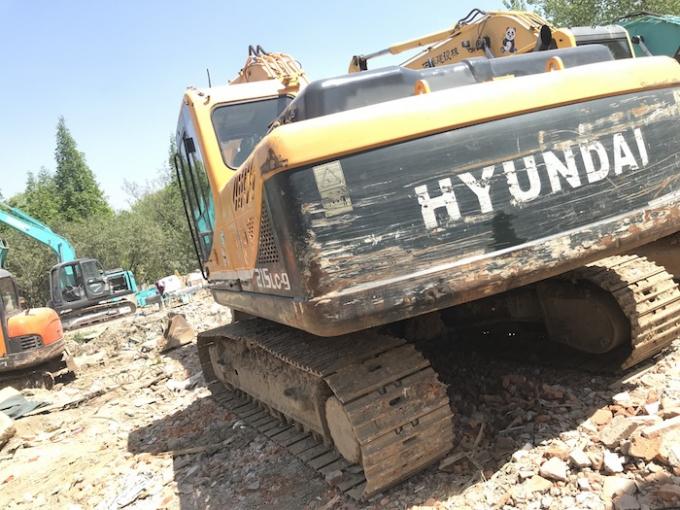 Maschine 21T Hyundai R215LC-9 Hyundais D6BV-C benutzte Bagger Machine 0