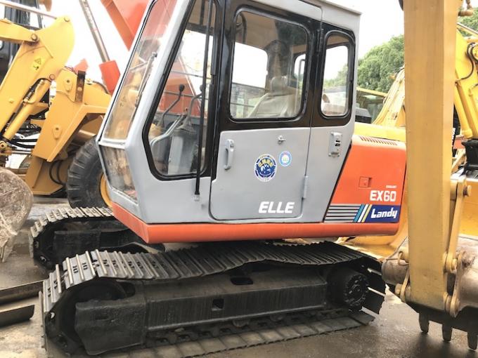 Hand-Hitachi-Gräber 6000kg 0.3CBM Geschwindigkeits-5km/H EX60-1 zweites 0