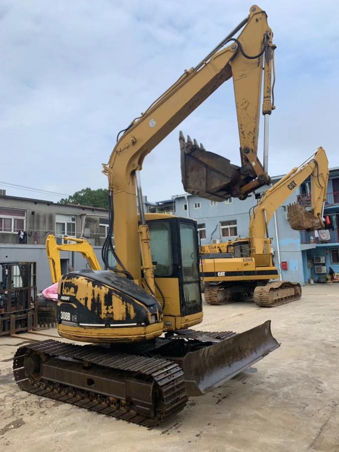 11.3rpm Abstufbarkeit Japan Hochleistungs-308B verwendete CAT Excavator 0