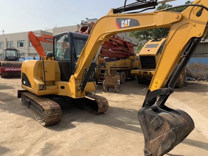 0.3m3 Eimer 5800kg Caterpillar 306D benutzte Kettenbagger 0