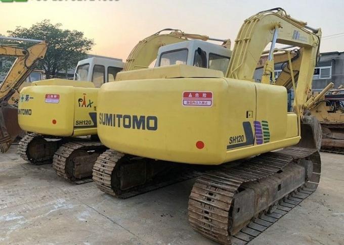 Selbstbagger Sumitomo SH120, Bagger Sumitomo SH120 S265 S260 Chinas 0.5M3 halb 12T Japan in Chittagong, Bangladesch Lieferant